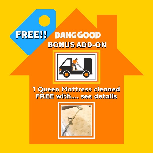 Free Bonus Offer - Queen Mattress Cleaning