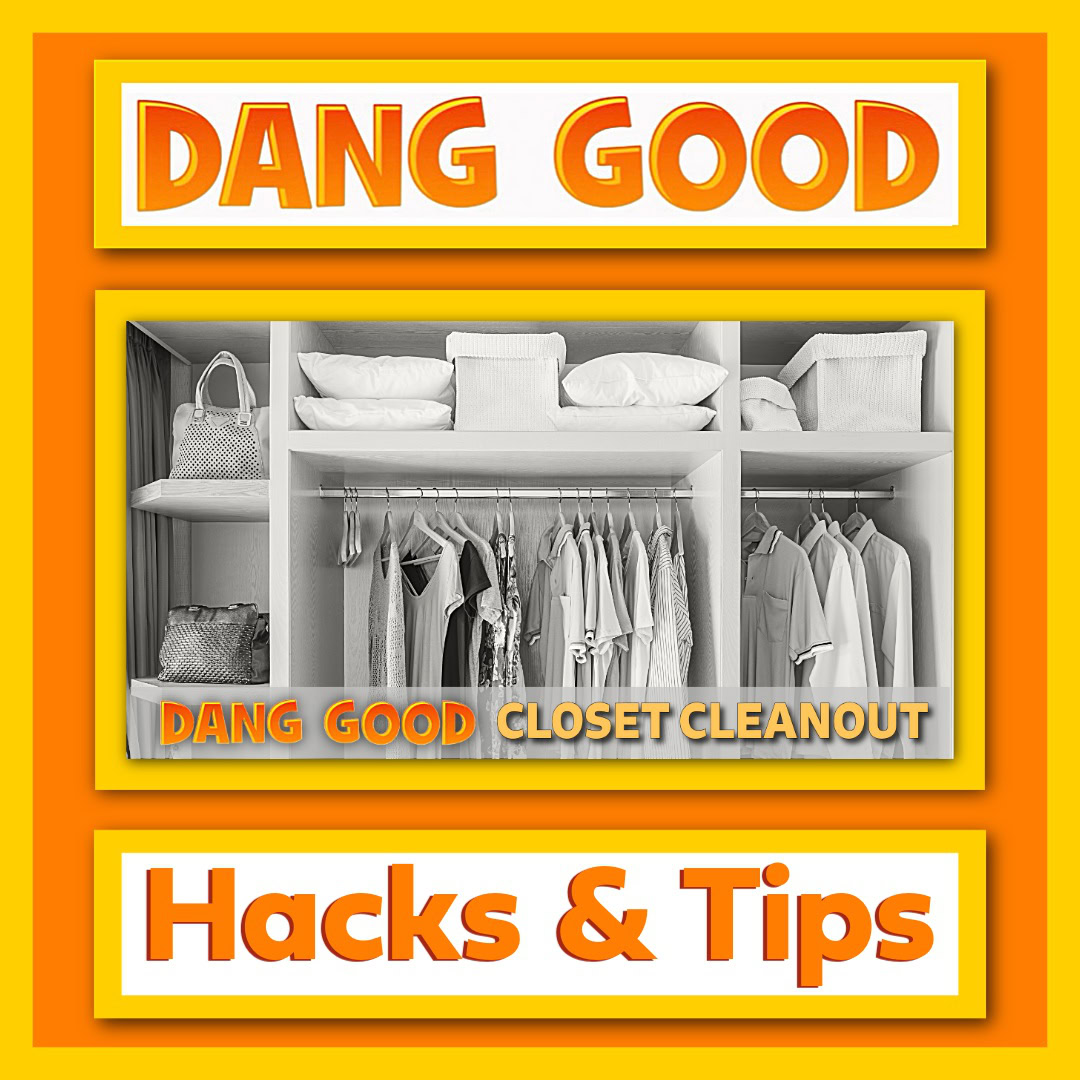 Closet Organization Hacks and Cleanout