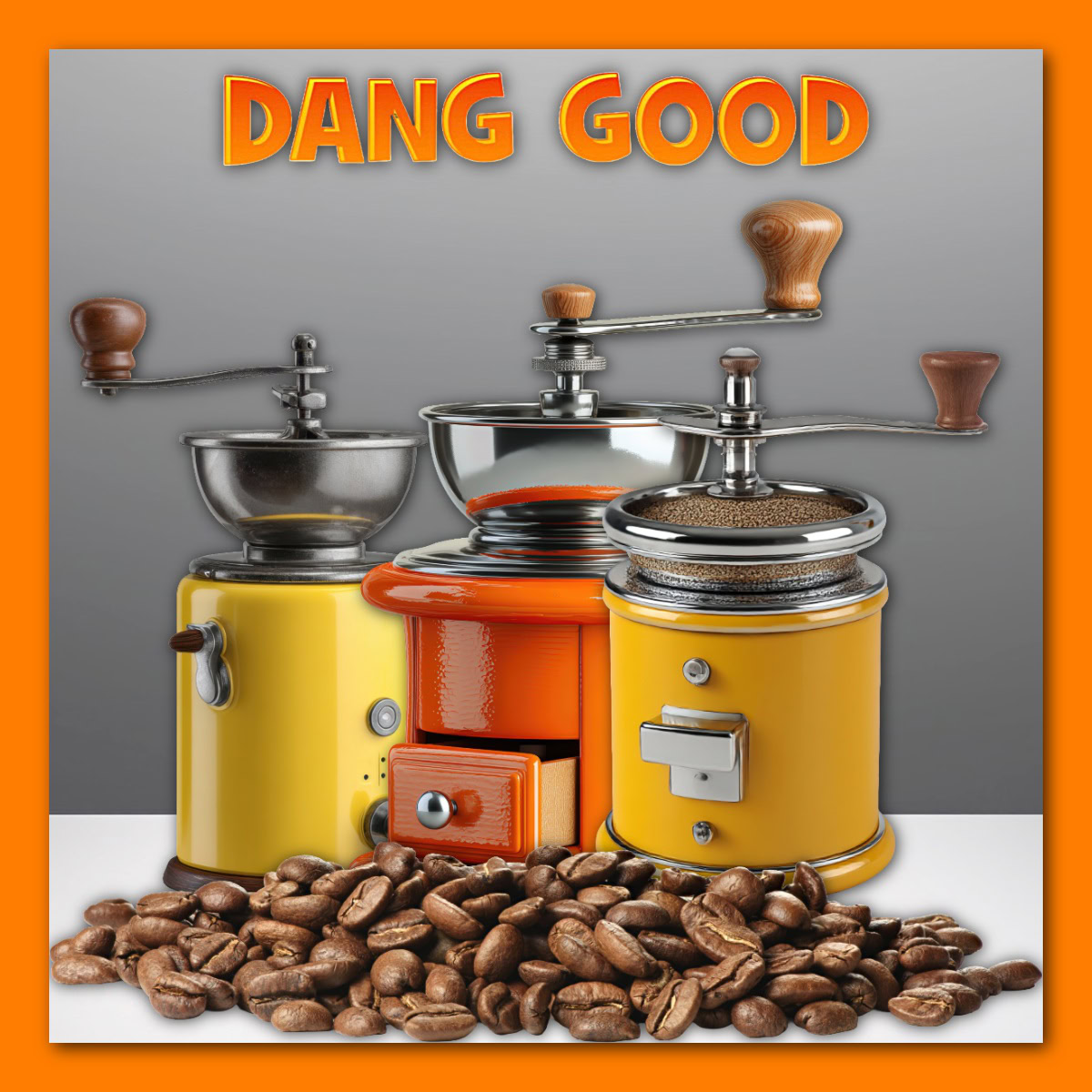 Coffee Grinders in Different Colors