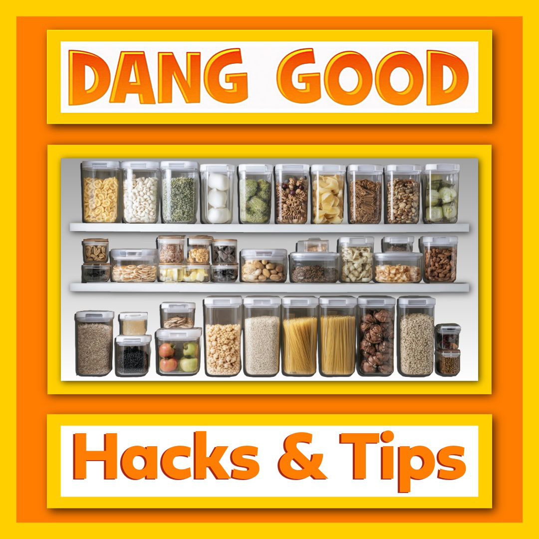 Pantry Organized Shelves