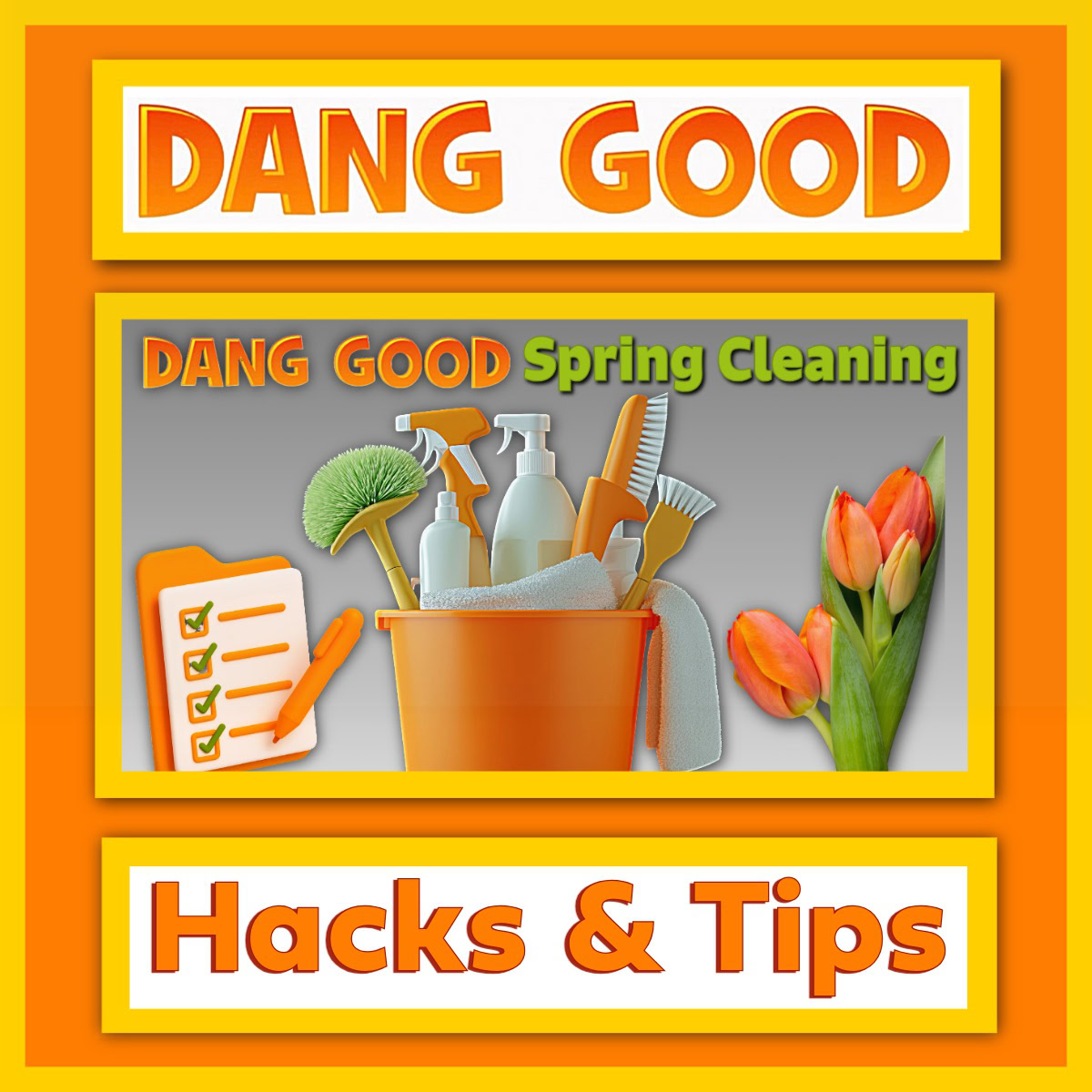 3 Spring Cleaning Checklists