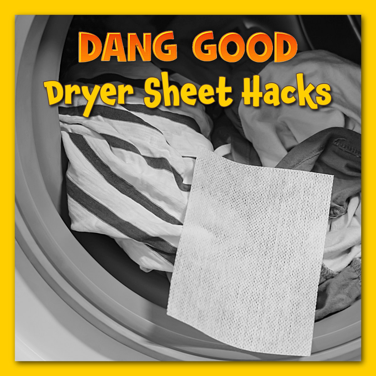 Dryer Sheet Uses around the Home