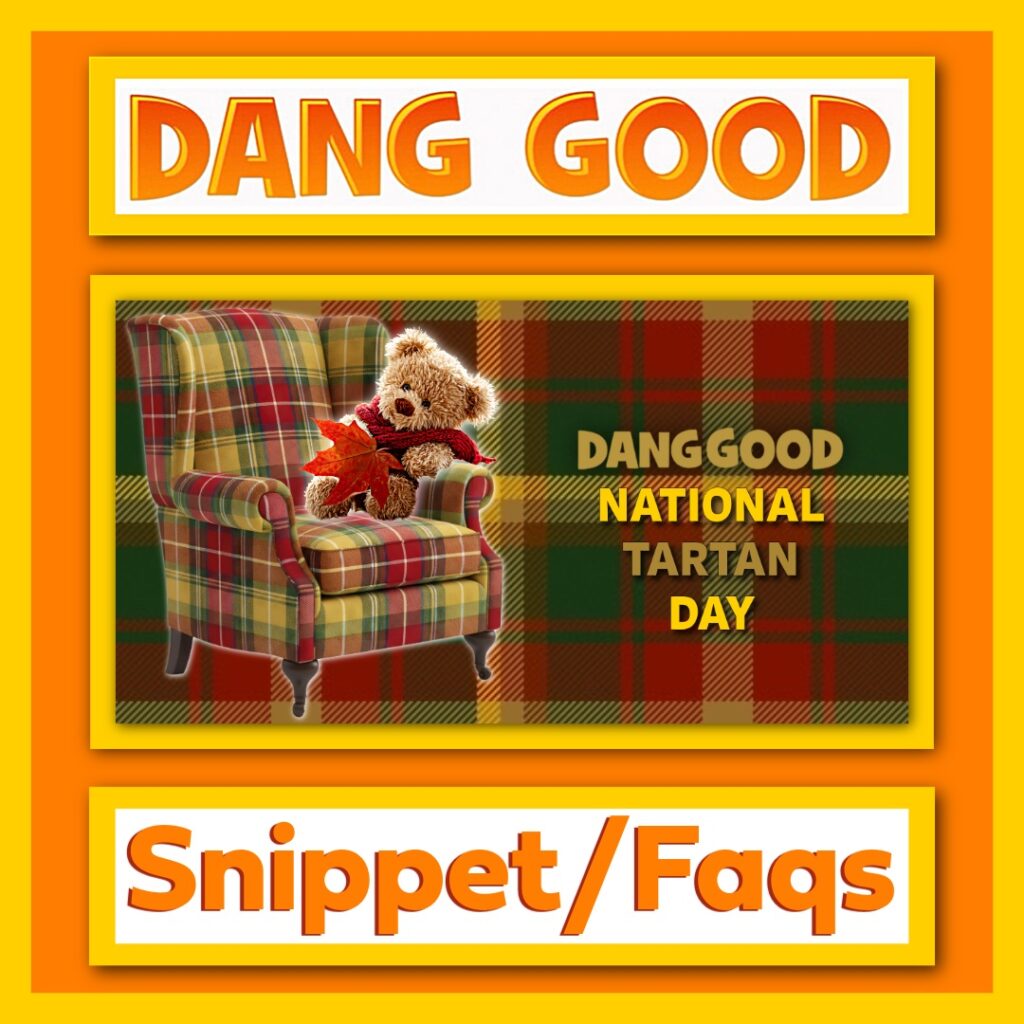 Celebrating National Tartan Day