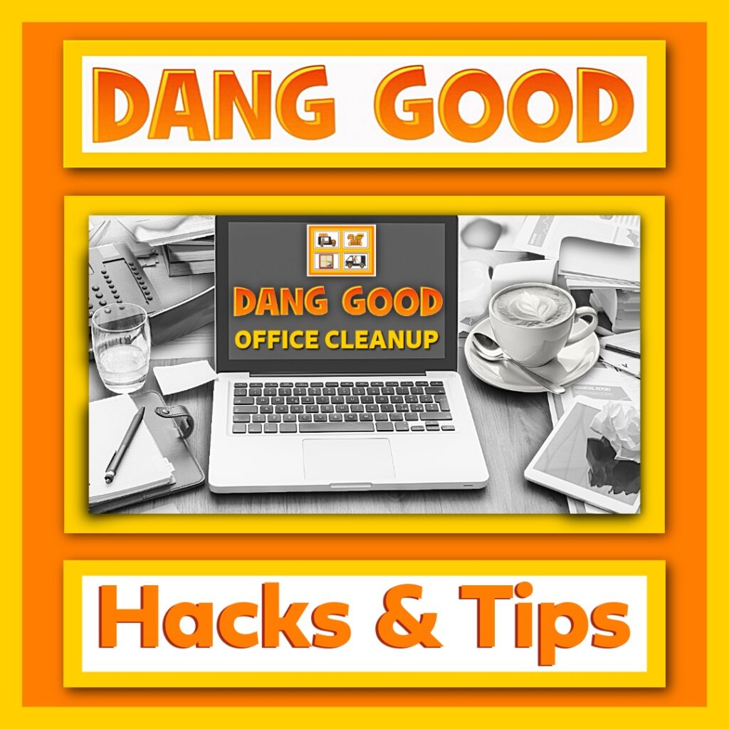 An Office Cleanup and Desk Declutter