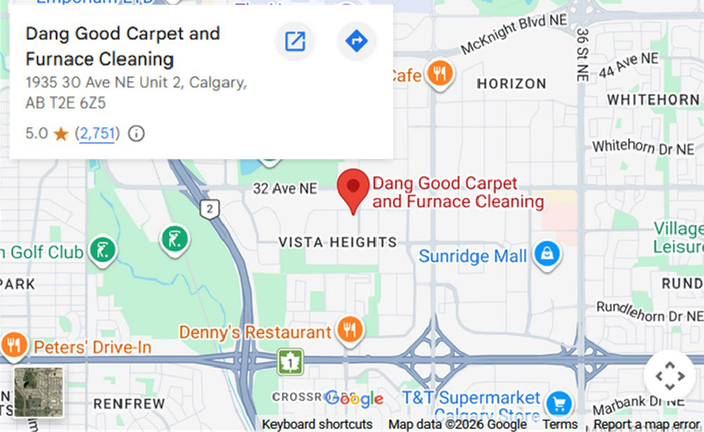 Calgary Service Area Map